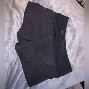 BLACK Lululemon athletic shorts SIZE 2 $29